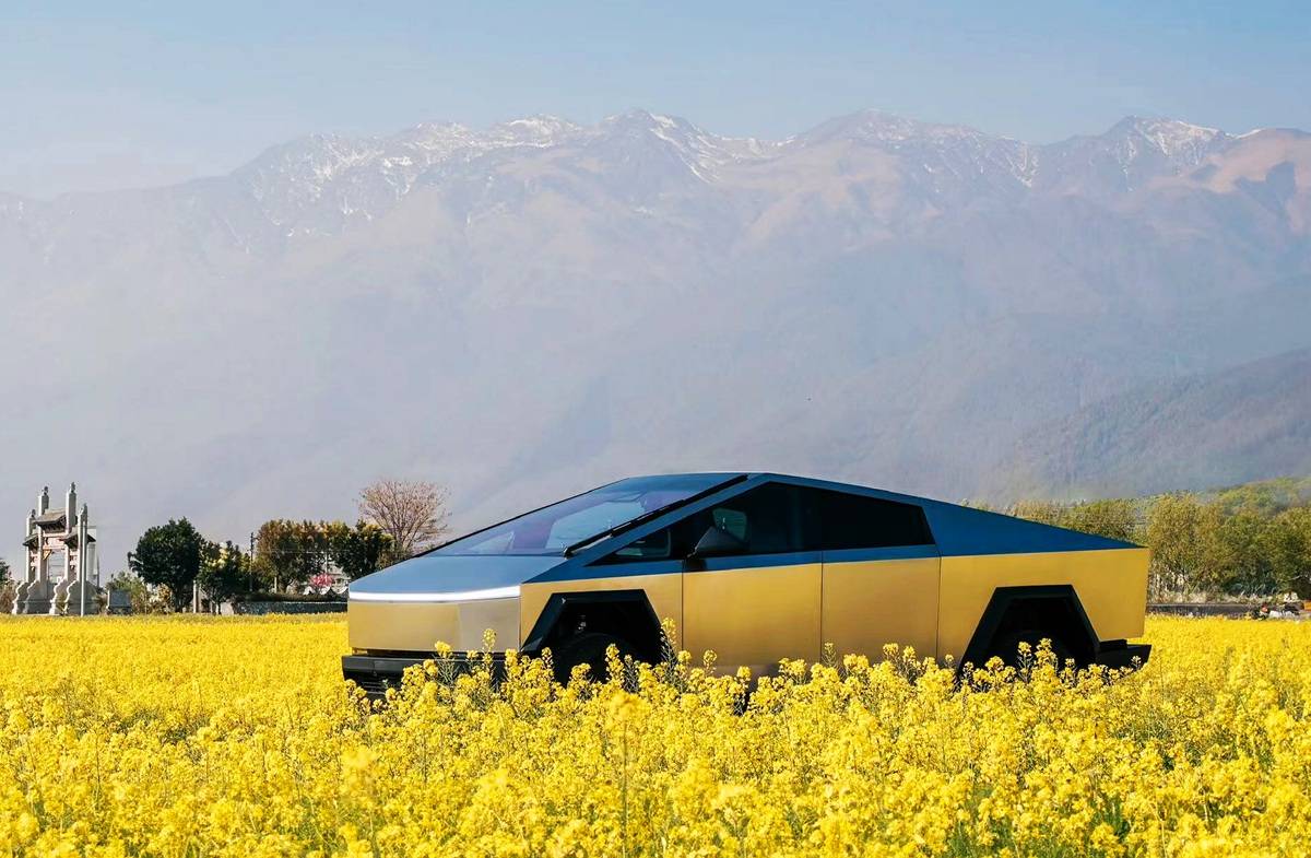特斯拉“科幻之車”賽博越野旅行車來大理啦!